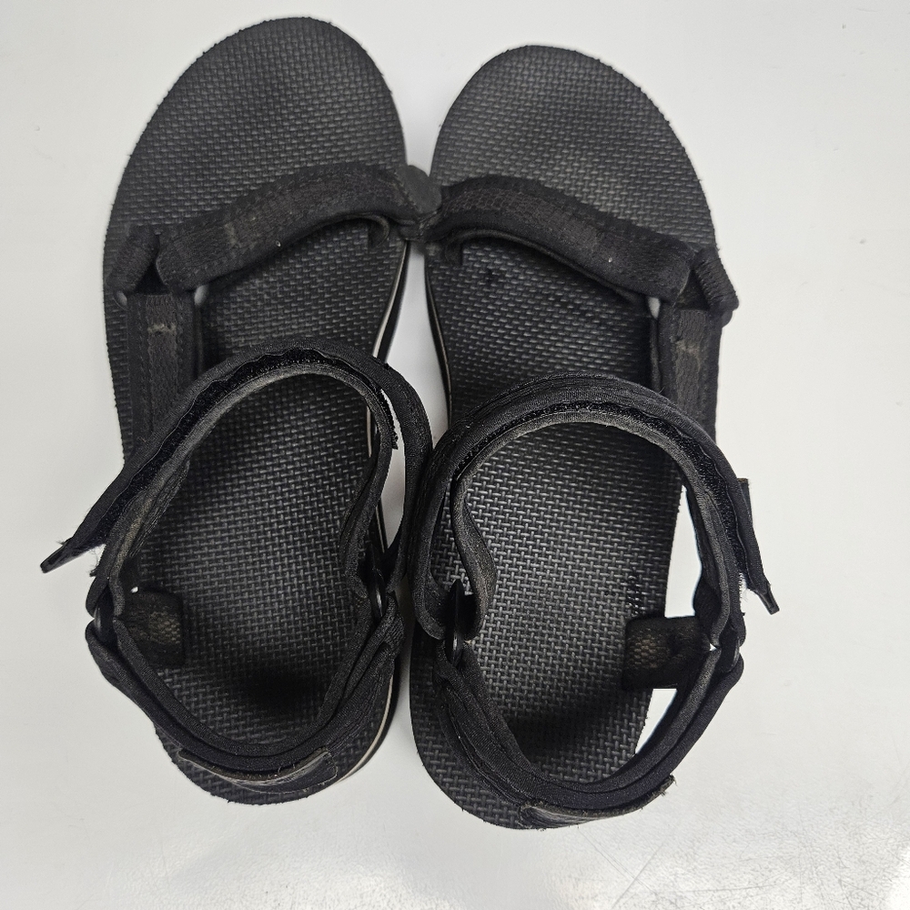 Teva Flatform Universal Mesh Print Sandals, Size 10 Black Gorpcore - Picture 8 of 8